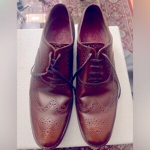Grenson cinnamon colored oxfords. Size 13.